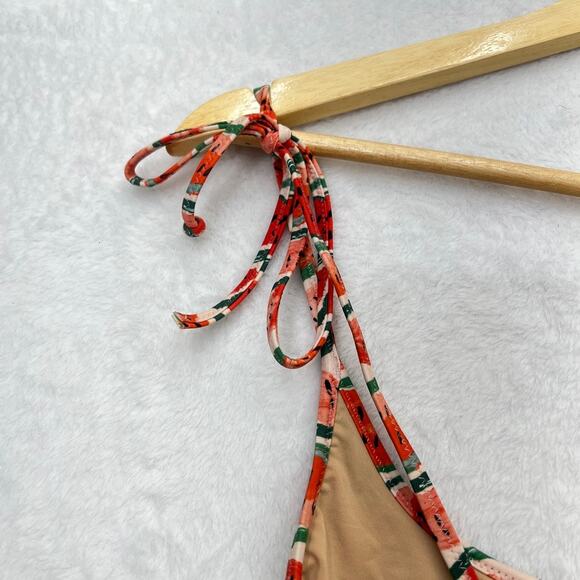 J.Crew Watermelon Print One-Piece Swimsuit Women's M Red Pink - Picture 5 of 12